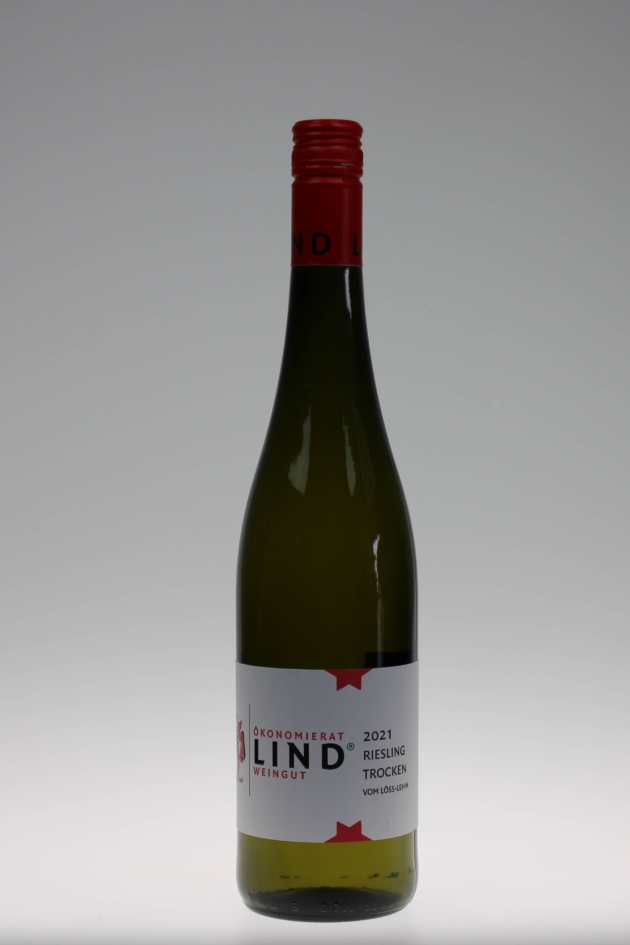 2021 Riesling (vom Löss-Lehm), trocken, bio/vegan, Weingut Ökonomierat Lind