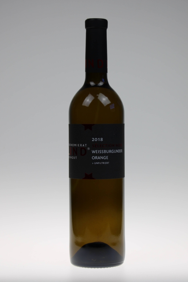 2018 Weissburgunder Orange (SélectionNoir), bio/vegan/ongefilterd,Weingut Ökonomierat Lind