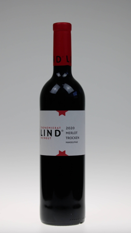 2020 Merlot (vom Löss-Lehm), trocken, bio/vegan, Weingut Ökonomierat Lind