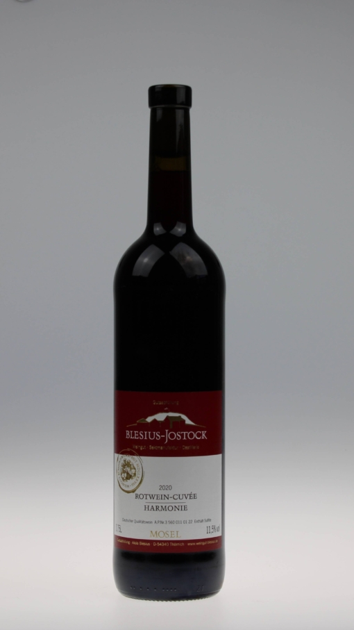 2020 Rotwein Cuvée “Harmonie”, feinherb, Weingut Blesius-Jostock