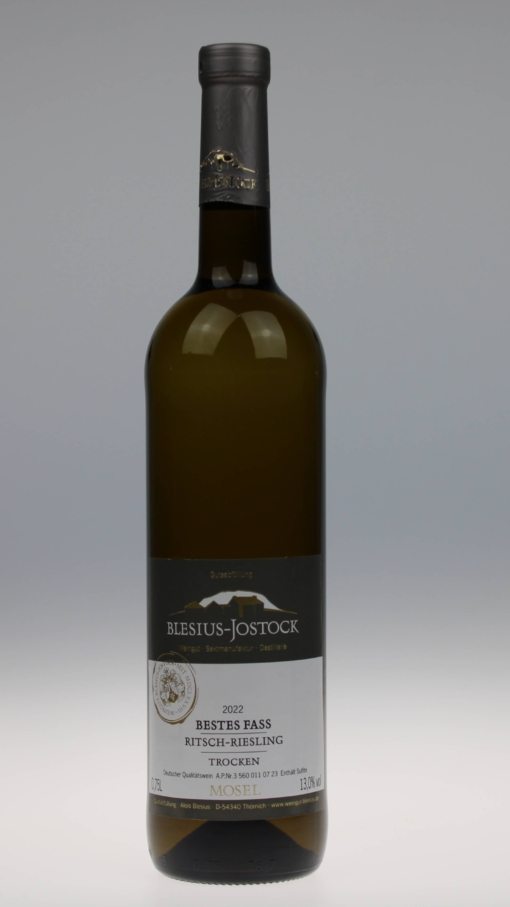 2022 “Bestes Fass” Ritsch-Riesling, trocken, Weingut Blesius-Jostock