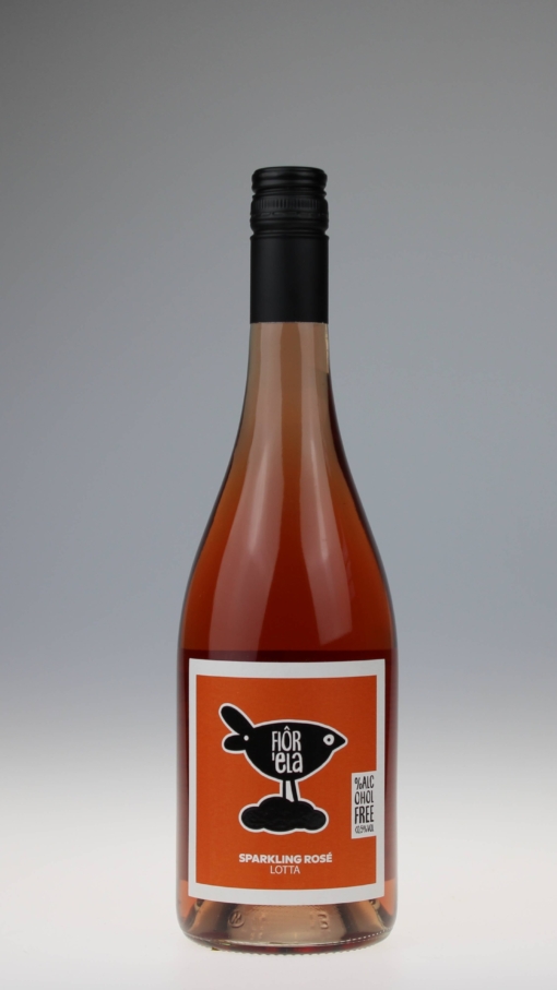 FLORéla, Sparkling Rosé LOTTA, vegan, Weingut Fluhr-Eller