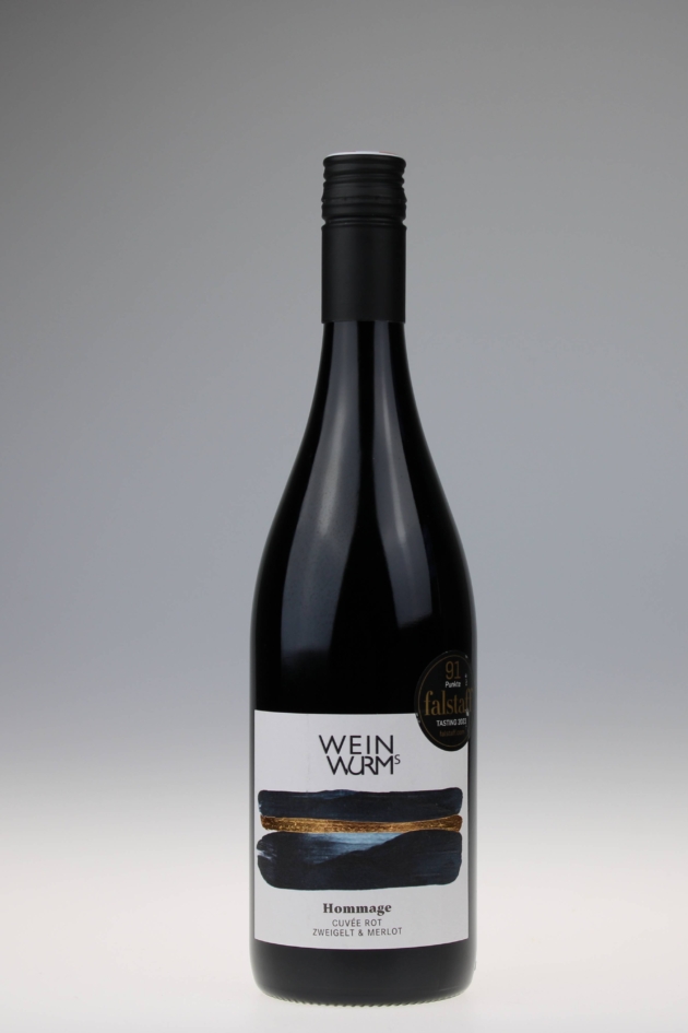 2021 Cuvée Rot “Hommage”, trocken, vegan, Weingut WEINWURM