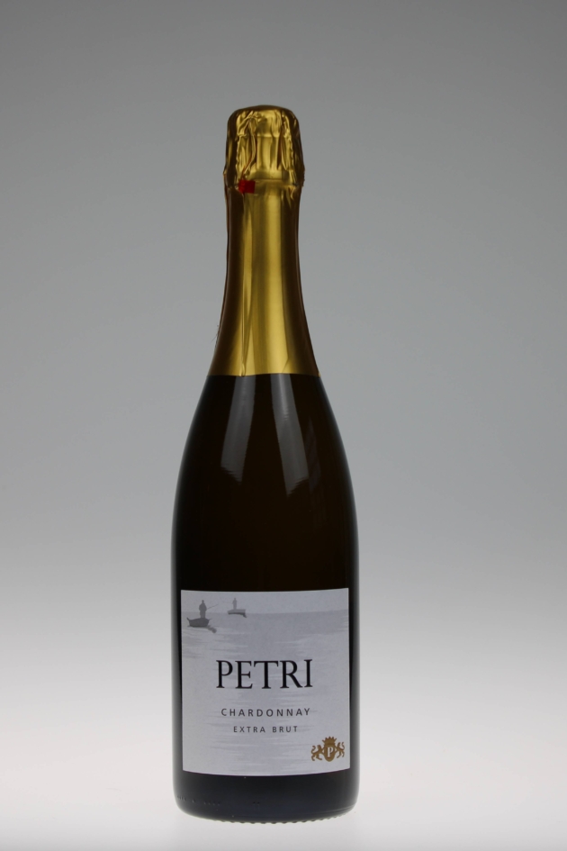 Chardonnay Extra Brut, vegan, Weingut Petri