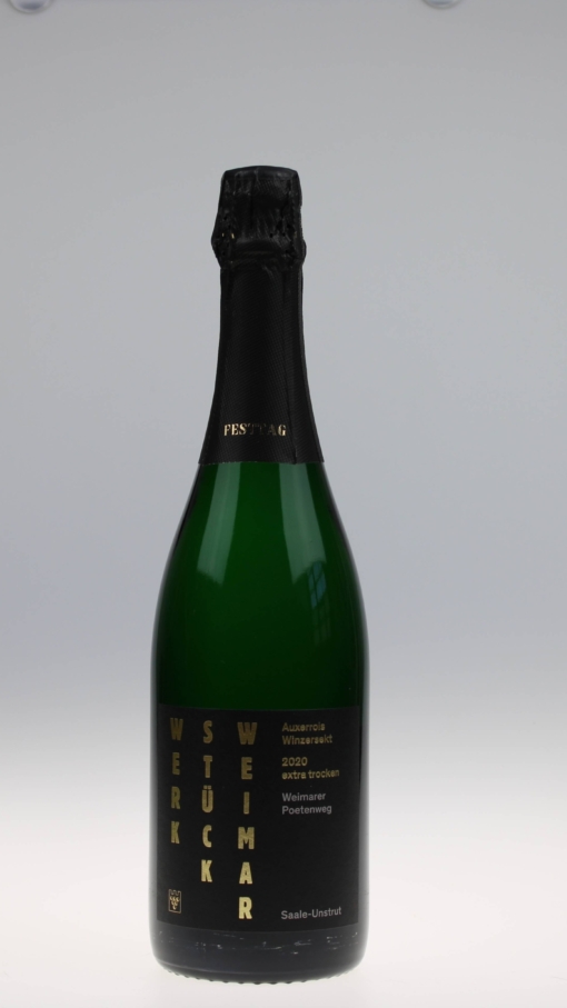 2020 Auxerrois Winzersekt, extra trocken, Winzervereinigung Freyburg-Unstrut
