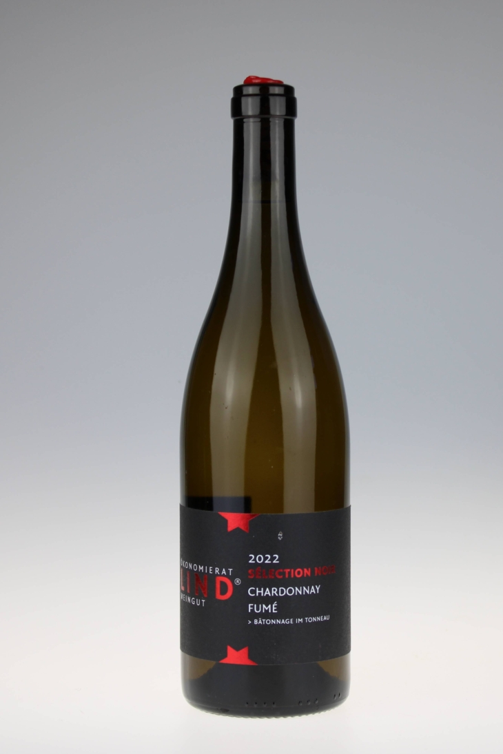 2022 Chardonnay Fumé (Sélection Noir), bio/vegan, Weingut Ökonomierat Lind