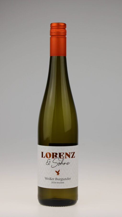 2024 Kreuznacher Weißer Burgunder, trocken, vegan, Weingut Lorenz & Söhne