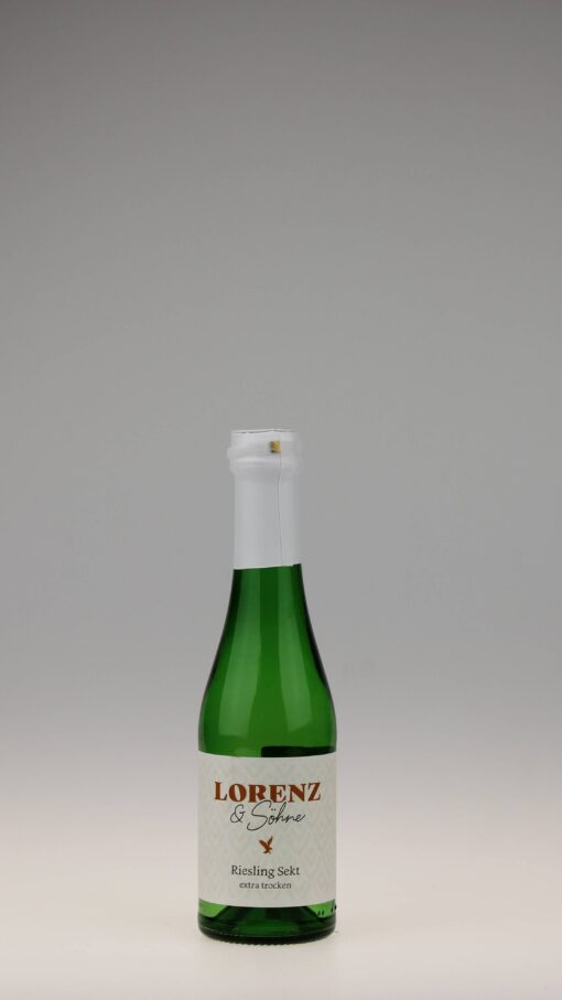 2024 Riesling Sekt, extra trocken, vegan, piccolo Weingut Lorenz & Söhne